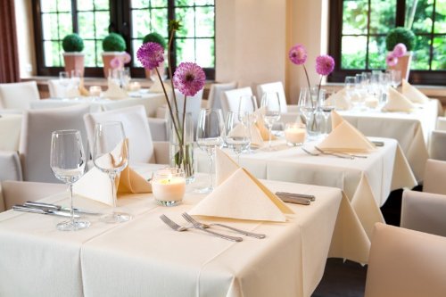 Duni 164171 Evolin Tischdecken 180 x 127 cm VE25, cream