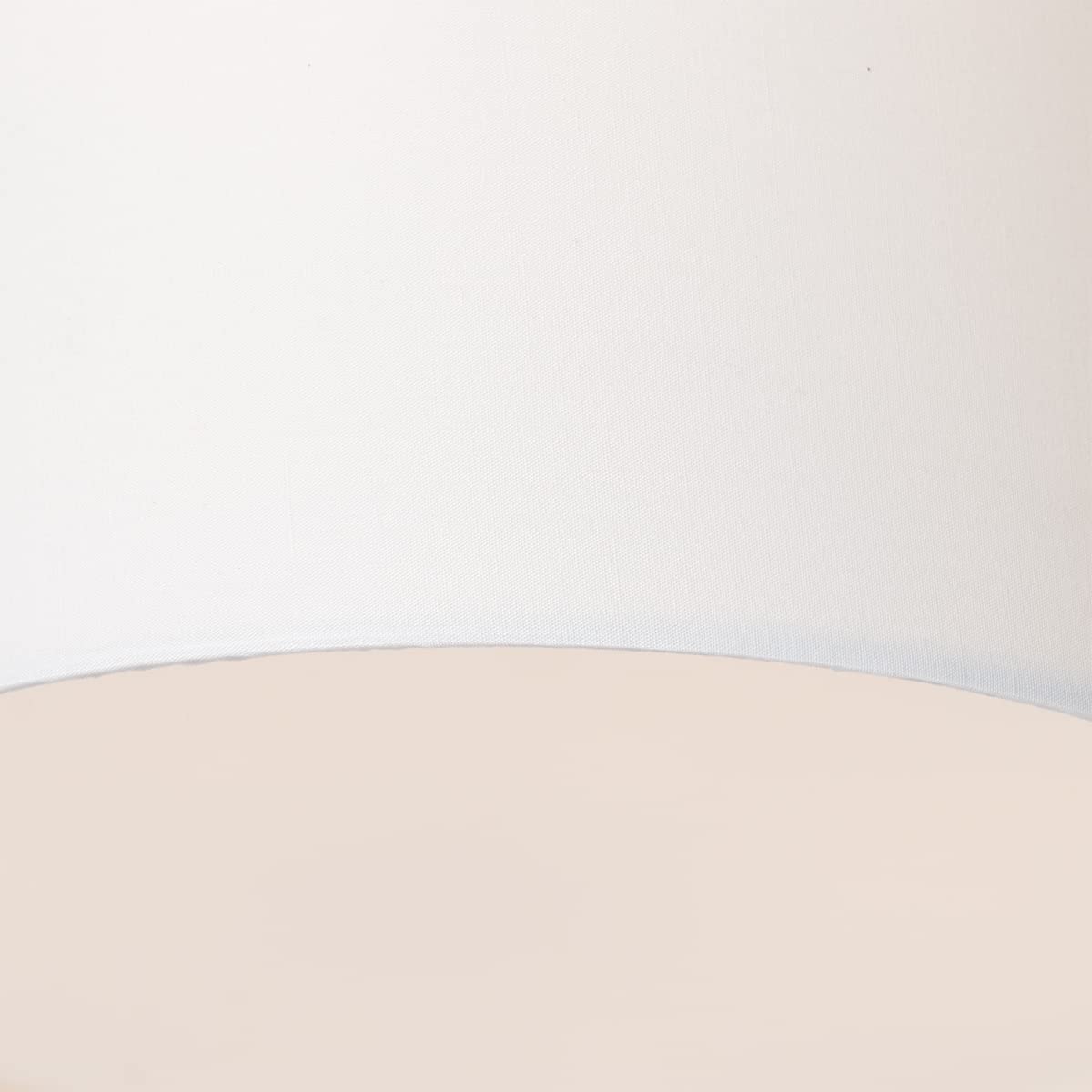 QAZQA - Modern Deckenleuchte I Deckenlampe I Lampe I Leuchte weiß grau und braun 5-flammig-Licht - MultiDrum mit Schirm I Wohnzimmer I Schlafzimmer - Textil Rund - LED geeignet E27