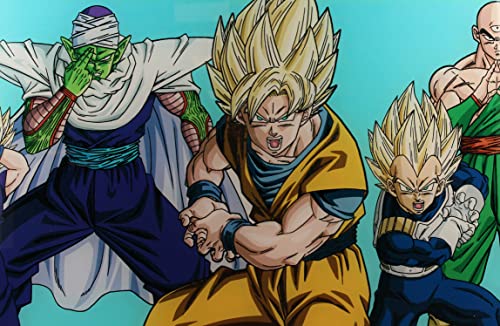 Poster de vidrio Dragon Ball multicolor para decorar tu zona gaming 3