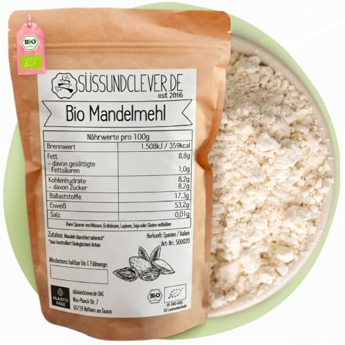 süßundclever Süssundclever.de Mandelmehl entölt