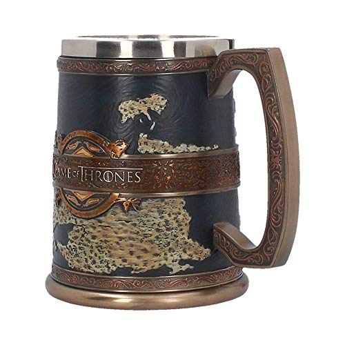 Nemesis Now The Seven Kingdoms Tankard Game of Thrones Mug 23cm Blue - Thumbnail 4