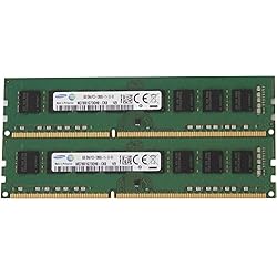 Samsung original 16GB, (2 x 8GB) 240-pin DIMM, DDR3 PC3-12800, desktop memory module