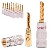 Produktabmessung: Gesamtlänge: 49 mm Gewicht: 8 Gramm Kontakt Pin: 4 mm Außendurchmesser: 11 mm - Lieferumfang: halb Stecker rot + halb Stecker schwarz
