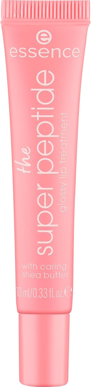 Essence Cosmetics de super peptide glanzende lipbehandeling, verzachtend, met vitaminen, verzorgend, glanzend (10ml)