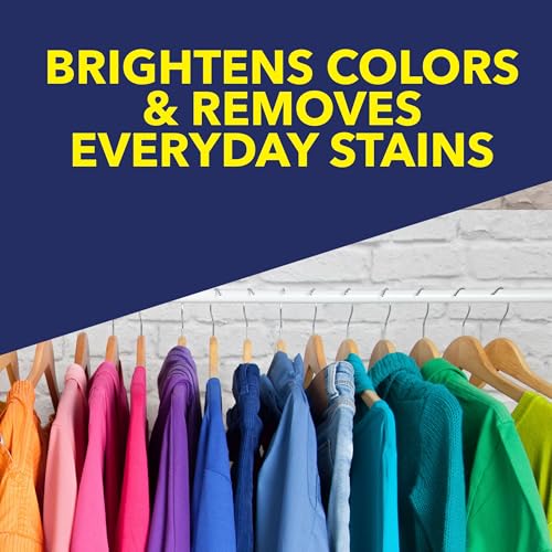 OxiClean Color Boost Laundry Brightener & Stain Remover, 45 fl oz, Fresh Scent