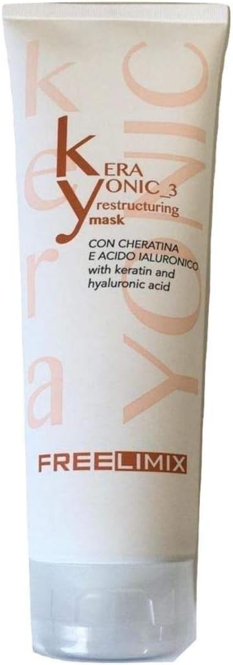 freelimix kerayonic_3 restructuring mask with keratin and hyaluronic acid made in Italy
