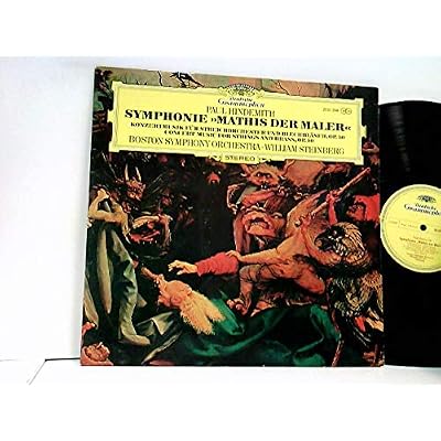 Boston Symphony Orchestra &bull; William Steinberg &ndash; Symphonie "Mathis Der Maler" / Konzertmusik F&uuml;r Streichorchester Und Blechbl&auml;ser, Op. 50 = Concert Music For Strings And Brass, Op. 50