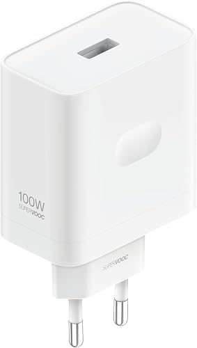 OPPO Chargeur Supervooc 100 W - USB, charge rapide, chargeur original OPPO, câbl