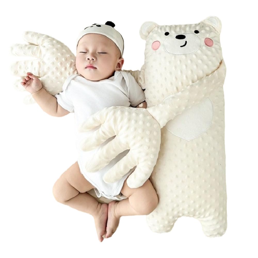 MEIION Livvewell Lullabear Breathing Baby Sleep Aid Soothing Plush Soft Toy