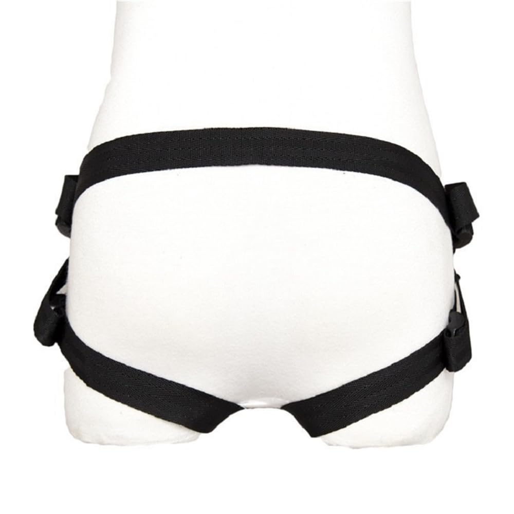 Strapon con Pene Curvo Realistico per Penetrazione Anale o Vaginale, Cintura Fallica Strap-on con Pene per Pegging Anale Uomo o Stimolazione Punto G Donna