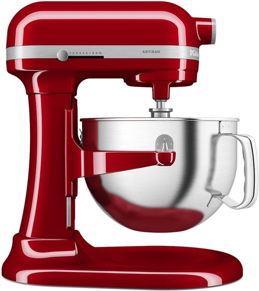 KitchenAid Artisan Kaldırılabilir Kaseli Stand Mikser, Empire Red, 5,6 L