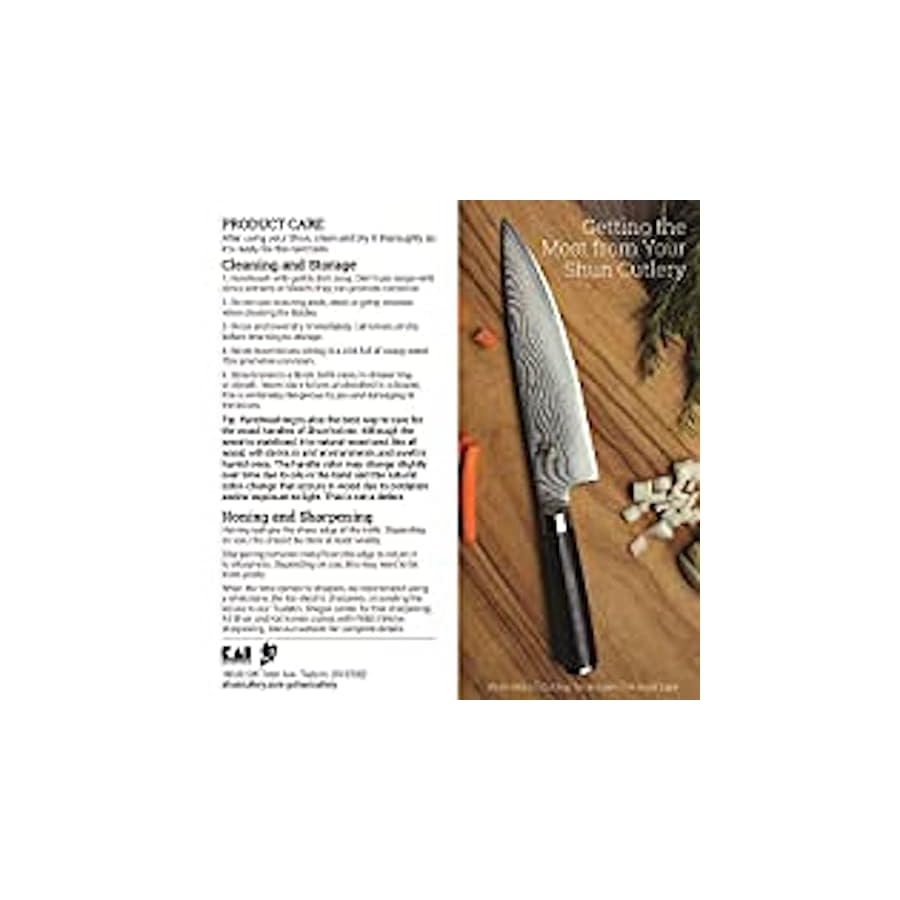 Shun Sora 3 Piece Build-A-Block Set, Includes 8" Chef's Knife, Honing Steel & Knife Block, Handcrafted Japanese Knife Set, VG10 Steel Edges and 420J Stainless Steel Blades, Balanced Handles