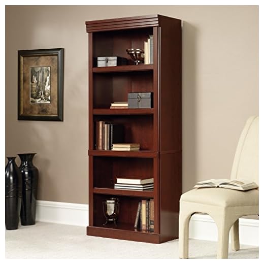Sauder Heritage Hill 5-Shelf Bookcase