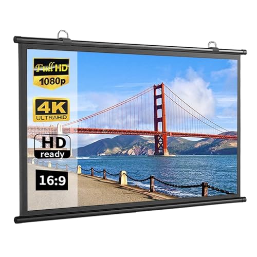 Diycreator プロジェクタースクリーン 1016mm