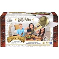 Harry Potter Catch The Golden Snitch, A Quidditch Board Game for Witches, Wizards and Muggles, Family Game for Aged 8 and Up