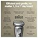 Braun Electric Razor for Men, Waterproof Foil Shaver, Series 9 Pro 9477cc, Wet & Dry Shave, with Portable Charging Case, ProLift Beard Trimmer, 5-in-1 Cleaning & Charging SmartCare Center, Silver