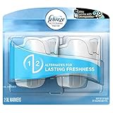 Febreze Air Freshener, Noticeables Air Freshener, Dual Scented Oil Warmer, 1 Pack of 2