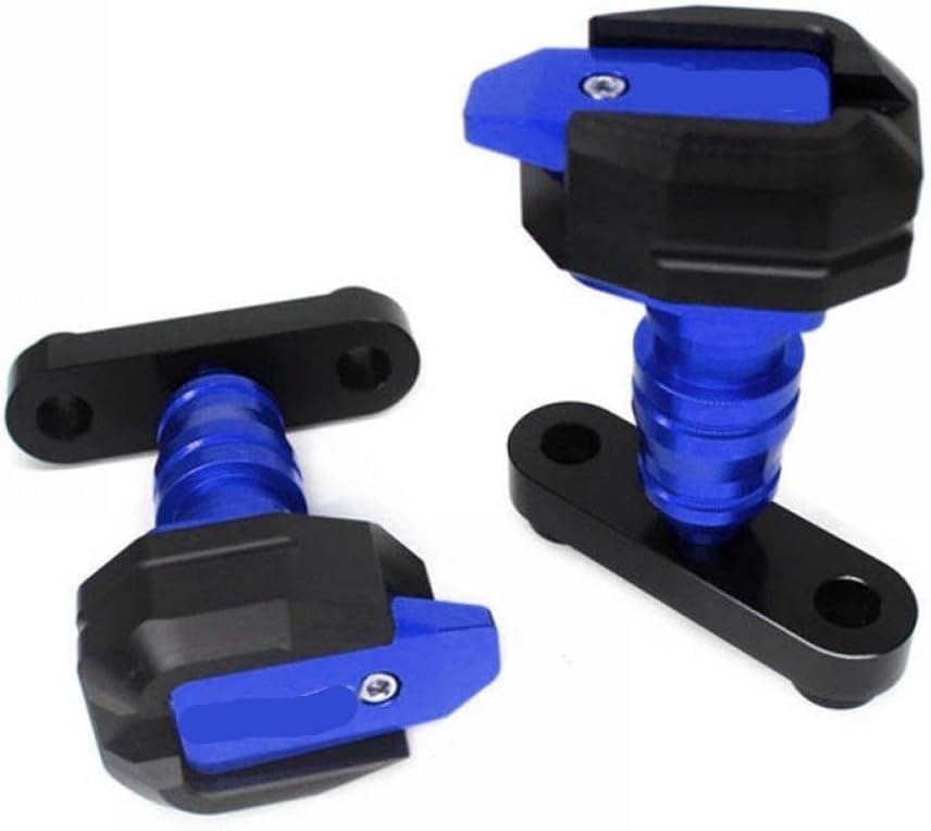 Motorcycle Crash Pad Protector Fairing Guard Frame Slider Falling Protection With LOGO Compatible With DUKE390 2013-2023 200 125 250 390(Blue)