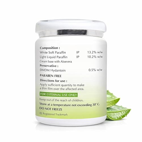 Miniatura 2 de Parasoft Crema de parafina blanca suave y parafina líquida para piel seca  500 g  17.63 oz crema hidratante de barrera