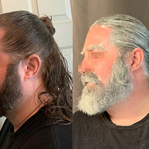 Foto von Haarwachs, Unisex, waschbar, temporäre Haarfarbe, geeignet für Party, Halloween, Weihnachten, Weiß