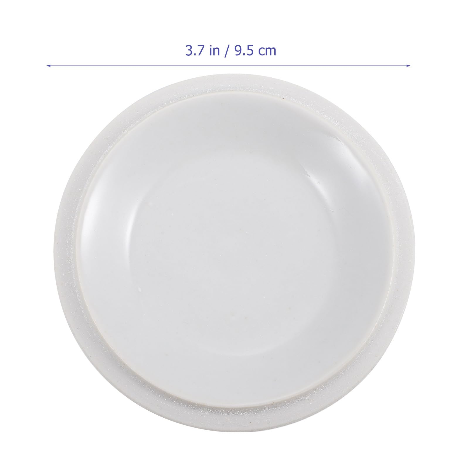 SOLUSTRE 5-lagiges Stapelbares Keramik Farbschalen Satz mit Deckel Kreative Porzellan Geeignet für Verschiedene Pigmente und Farben für Heimdekoration Zufälliger Stil