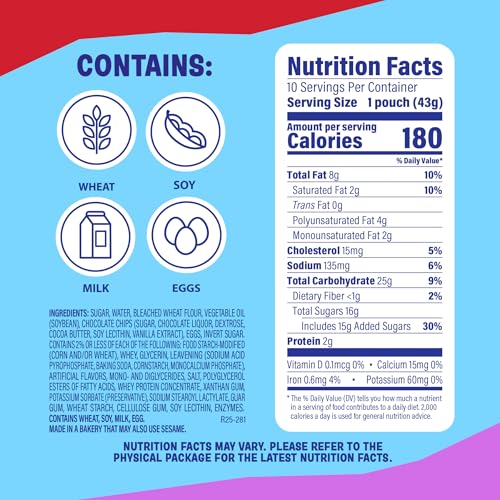 image for Entenmann's (Value Pack) Little Bites Chocolatey Chip Muffins, 10