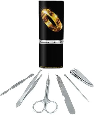 THE LORD OF THE RINGS The One Ring Stainless Steel Manicure Pedicure Grooming Beauty Care Travel Kit