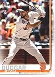 2019 Topps Baseball #190 Steven Duggar RC Rookie San Francisco Giants