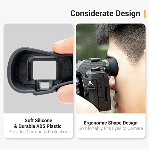 KIWIFOTOS EP-18 Ocular Blando Protector de Visor para Cámara Olympus OM SYSYEM OM-1 OM-1II OM1 Mark II, Sustituyea Olympus EP-18 Eyecup - imagen 4