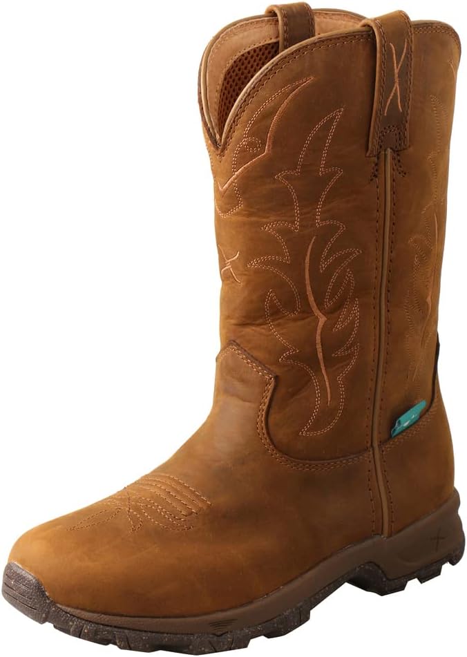 Twisted X Men's Cowboy Style Casual Hooey Loper Shoes, Light Grey