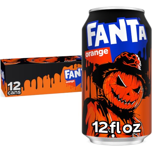 Fanta Orange Soda Fruit Flavored Soft Drink...