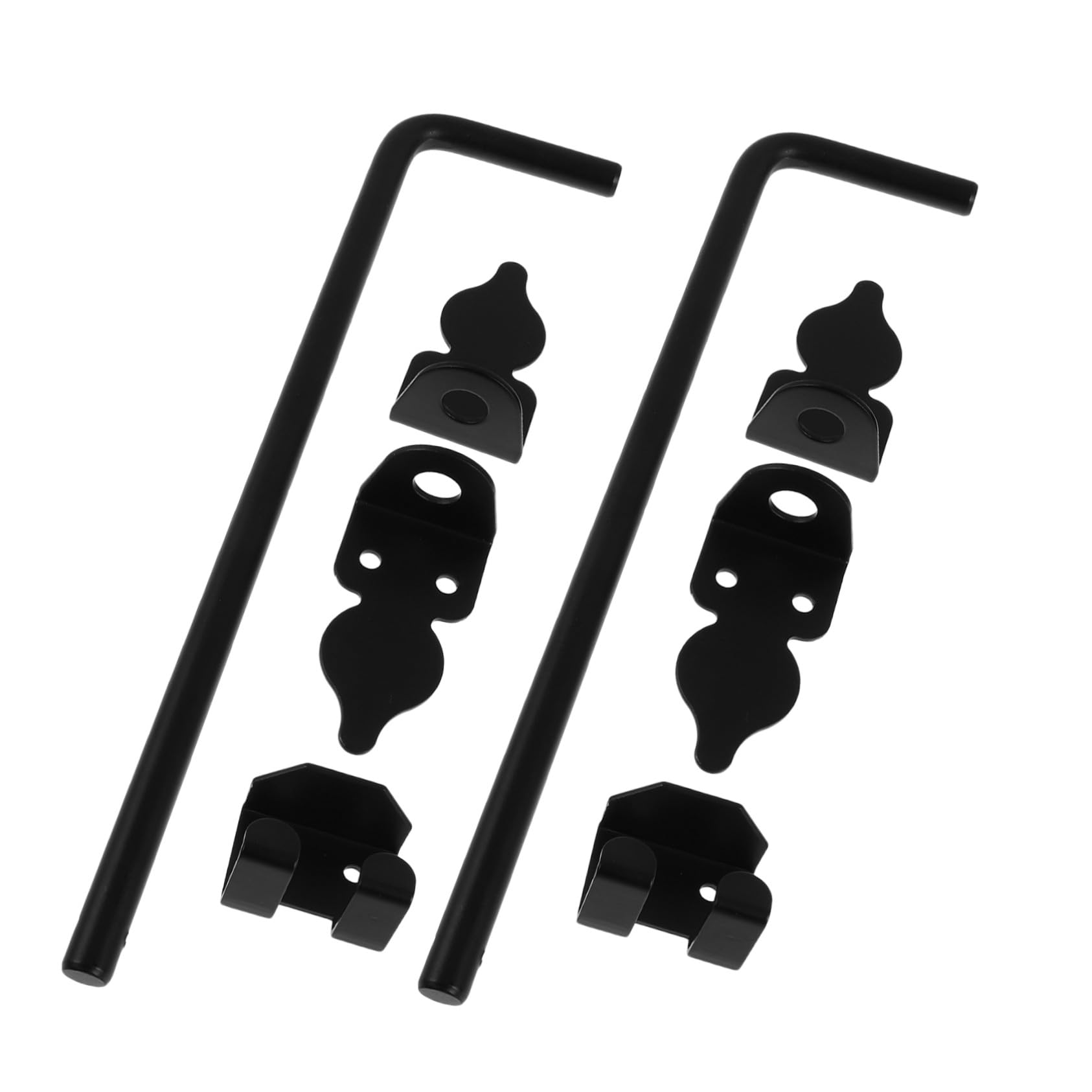 Boulon canne pour portails jardin Mipcase loquet de blocage au sol en acier
