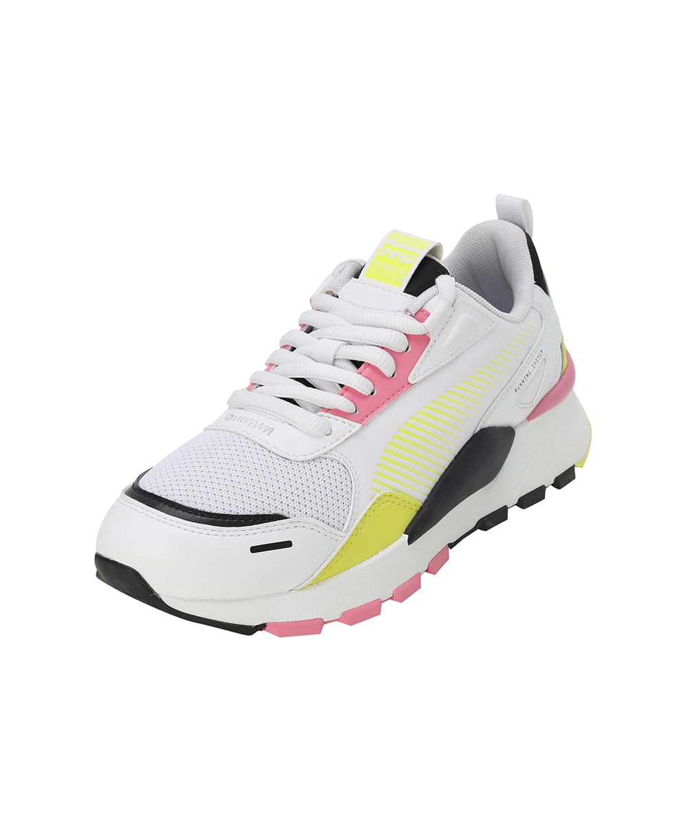 Puma Womens RS 3.0 Pop WNS White-Yellow Burst Sneaker - 3 UK (39393401) (B0CBQ28YVT) Amazon Price History, Amazon Price Tracker