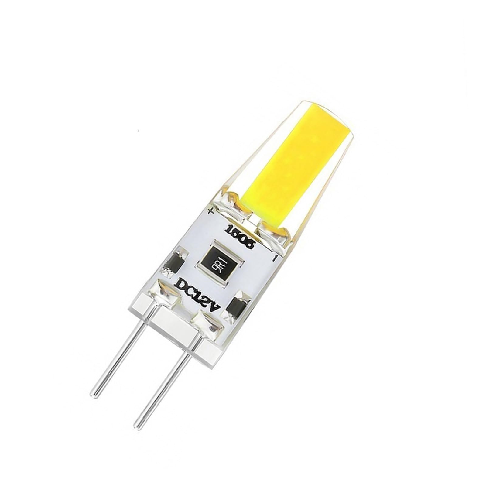 eufeifeiegds 10 stücke Helle G4 220 V 12 2 Watt COB led-lampe for hauptbeleuchtung gold kristall kronleuchter lamparas led(COLD WHITE_NO_AC220V)