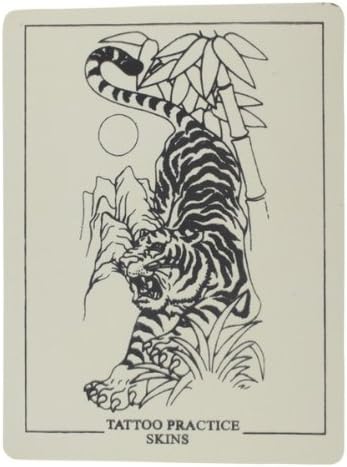 Tiger Flash - Tattoo Practice Skin - 15cm x 20cm