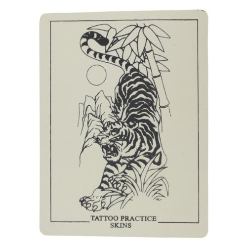 Tiger Flash - Tattoo Practice Skin - 15cm x 20cm