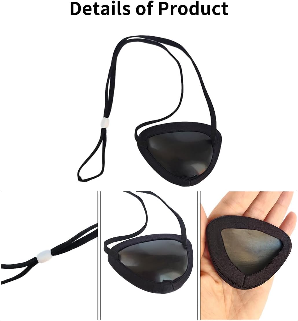 3 PCS Rigid Eye Shield Eye Surgery Recovery Patch, Eye Shield After Cataract Surgery, Adult Left and Right Eye Patches，Eye Protections for Eye Injury