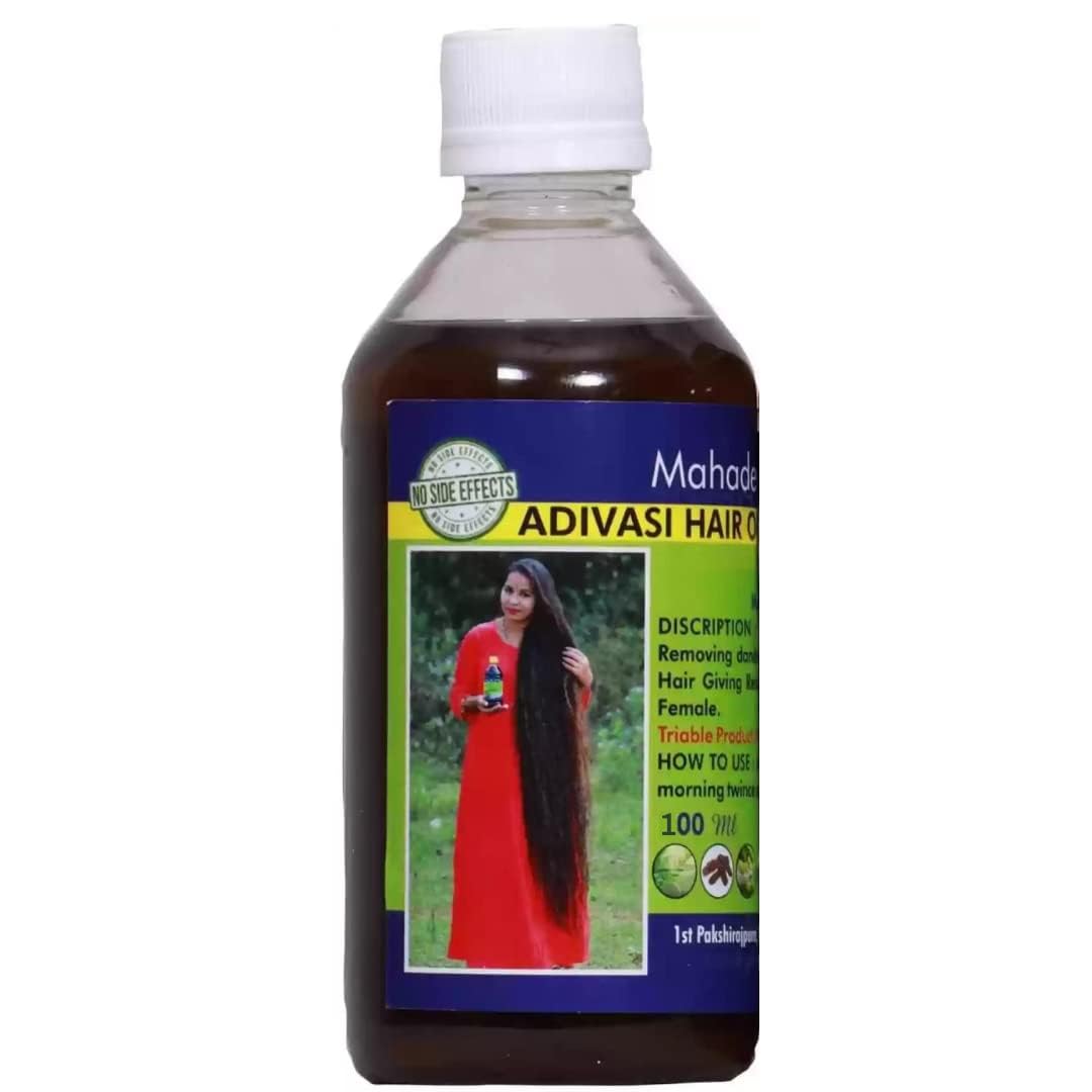 Adivasi Neelambari 100% Pure & Naturals Adivasi Jeeva Sanjivani Herbal Hair Oil Strengthening 250 ml