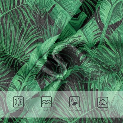 Joisal Tropical Green Palm Leaves Panties for Girl Girls Underwear Toddler Cotton Aesthetic Undies Kids Briefs 2t3