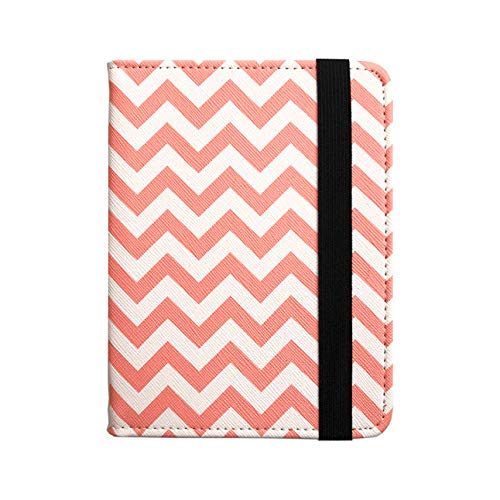 Capa Case Novo Kindle (básico) 10ª Geração Auto Hibernação - Chevron Coral