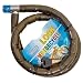Produktbild HFTEK  Spiralschloss, Gliederschloss, Radschloss, Panzerschloss, Kettenschloss, Kabelschloß für Fahrrad, Roller, Moped und Motorrad  100 cm / 22 mm