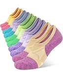 THATISHE No Show Socks Women's Running Low Cut/Ankle Compression Athletic Socks 5-Pairs