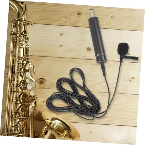 Microphone lavalier clip pour instruments avec cable pour scene et discours - 5
