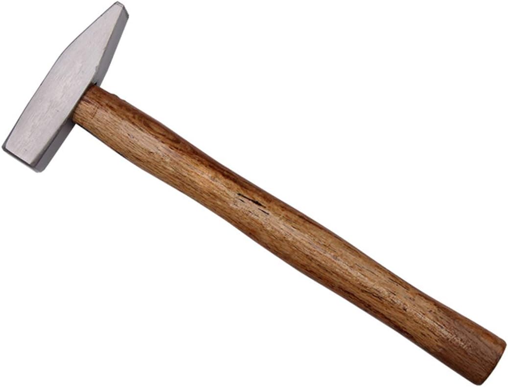Steel Hammer, Material High Carbon Steel,Handle Material Green Oka Wood Handle(300G)