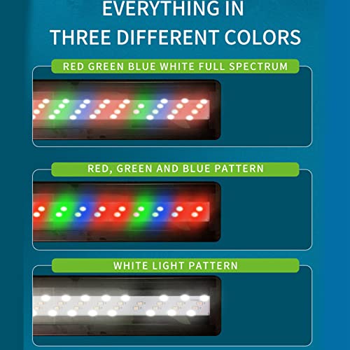 Éclairage LED pour aquarium Luocute 38 LED : la solution contre le manque de clarté du bac - 2
