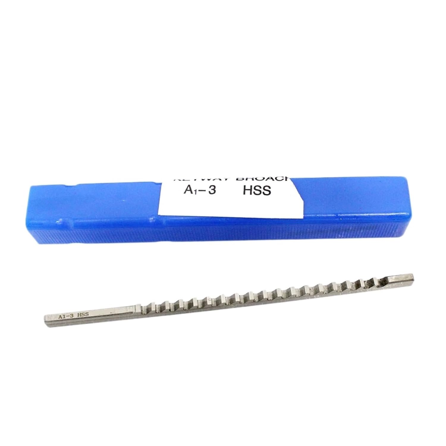 1PC HSS 6mm C1 Push-Type Keyway Broach Metric Size Keyway Cutting Tool for CNC Router Metalworking
