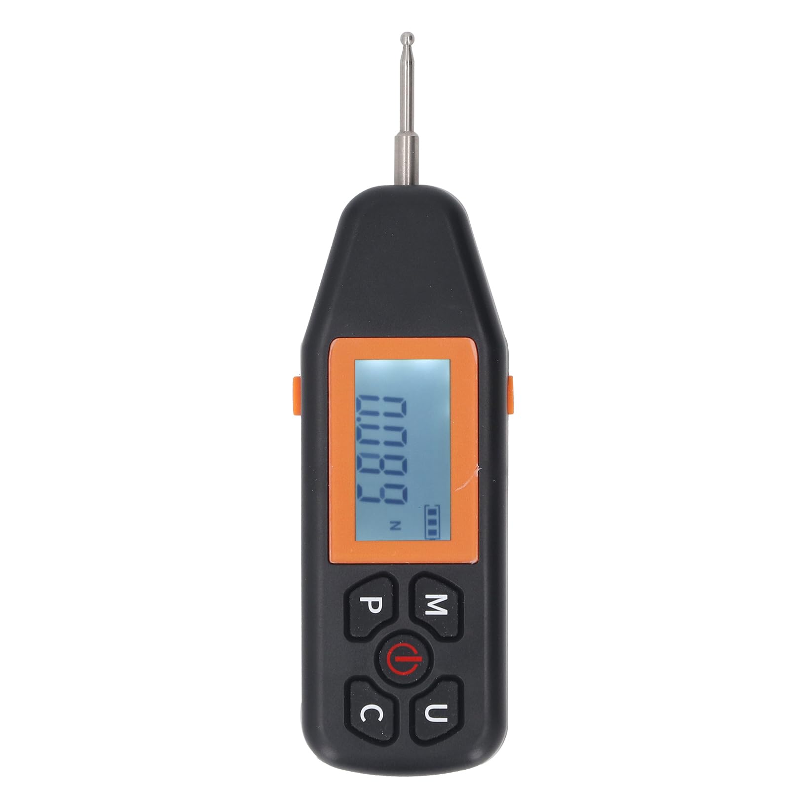 Luocute 10n Medidor de TensióN Digital, Push Pull Force Gaser Portátil LCD Pantalla Retroiluminada Pantalla Automática Potencia Baja 4 Unidades N LB Kg Oz con Alta Precisión para el
