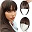 Medium Brown-French Bangs