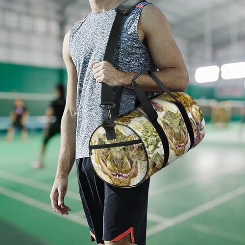 Sac de voyage dinosaure rétro idéal pour camping et rando - 7