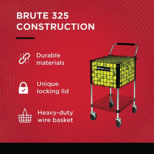 Gamma Ballhopper Brute Teaching Cart 325, Black #TOP3